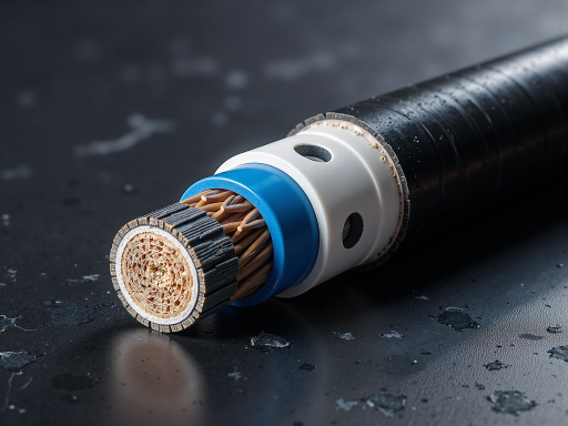 Control cable product with multiple conductors, flexible design for instrumentation applications, protective outer jacket with clear identification markings